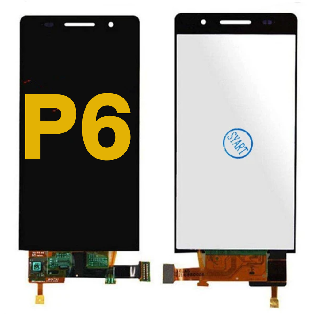 LCD ASSEMBLY WITHOUT FRAME COMPATIBLE FOR HUAWEI P6 (P6-U06) PREMIUM BLACK COLOR