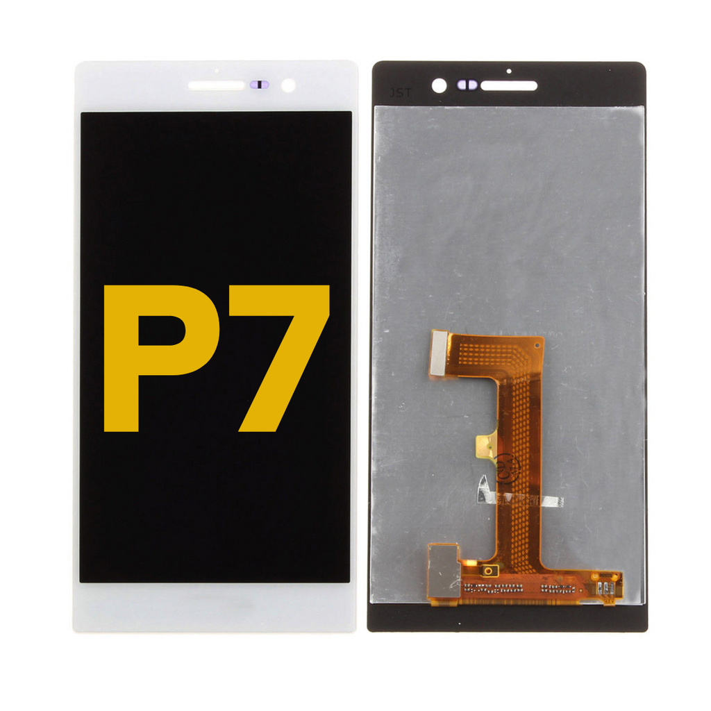 LCD ASSEMBLY WITHOUT FRAME COMPATIBLE FOR HUAWEI ASCEND P7 PREMIUM WHITE COLOR