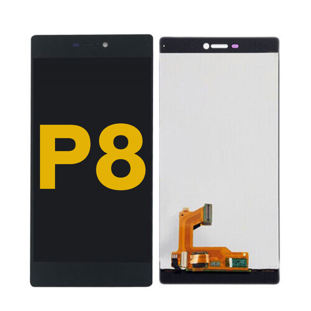 LCD ASSEMBLY WITHOUT FRAME COMPATIBLE FOR HUAWEI ASCEND P8 PREMIUM BLACK COLOR