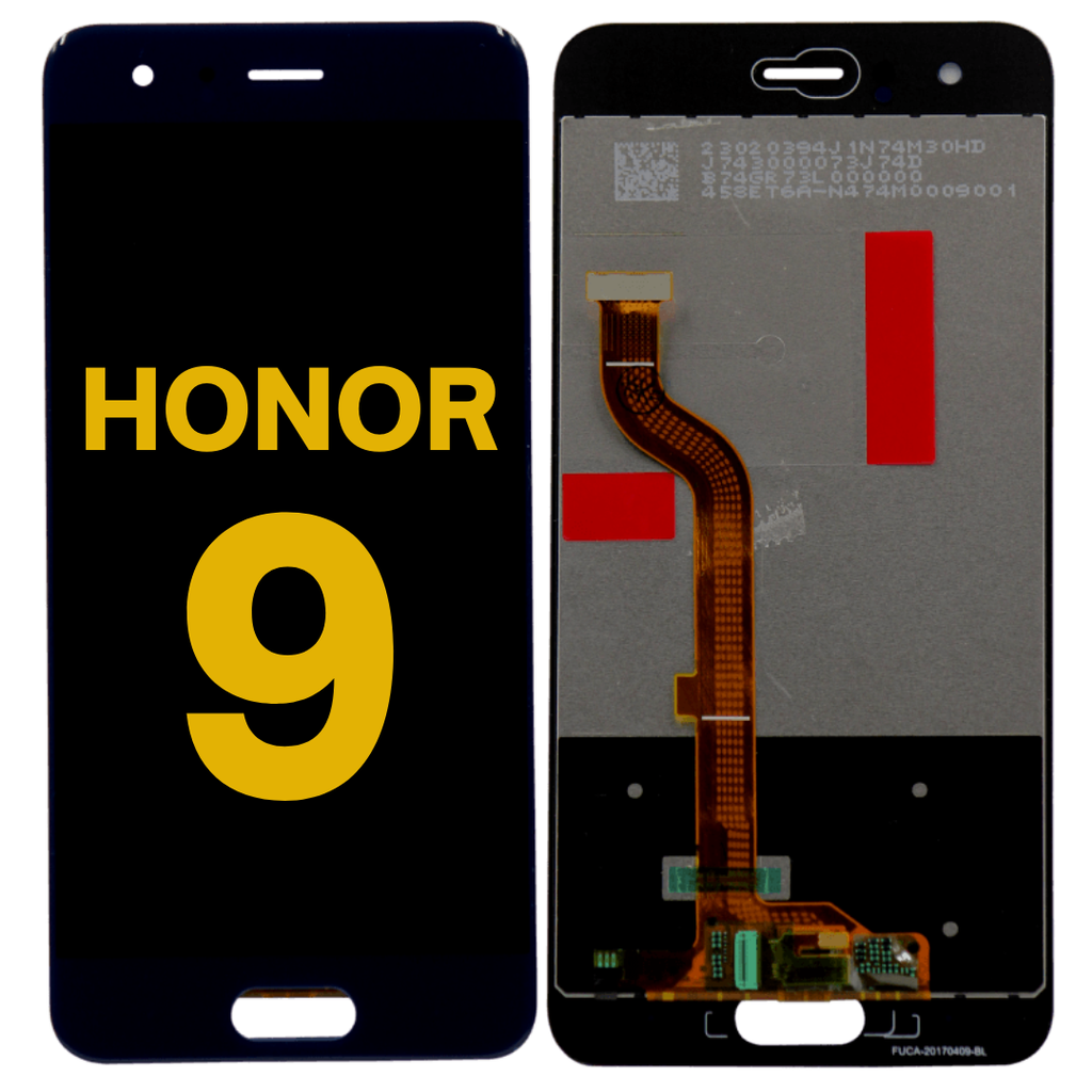 LCD ASSEMBLY WITHOUT FRAME COMPATIBLE FOR HUAWEI HONOR 9 PREMIUM BLACK COLOR