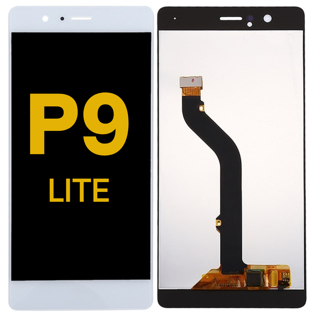 LCD ASSEMBLY WITHOUT FRAME COMPATIBLE FOR HUAWEI P 9 LITE PREMIUM WHITE COLOR