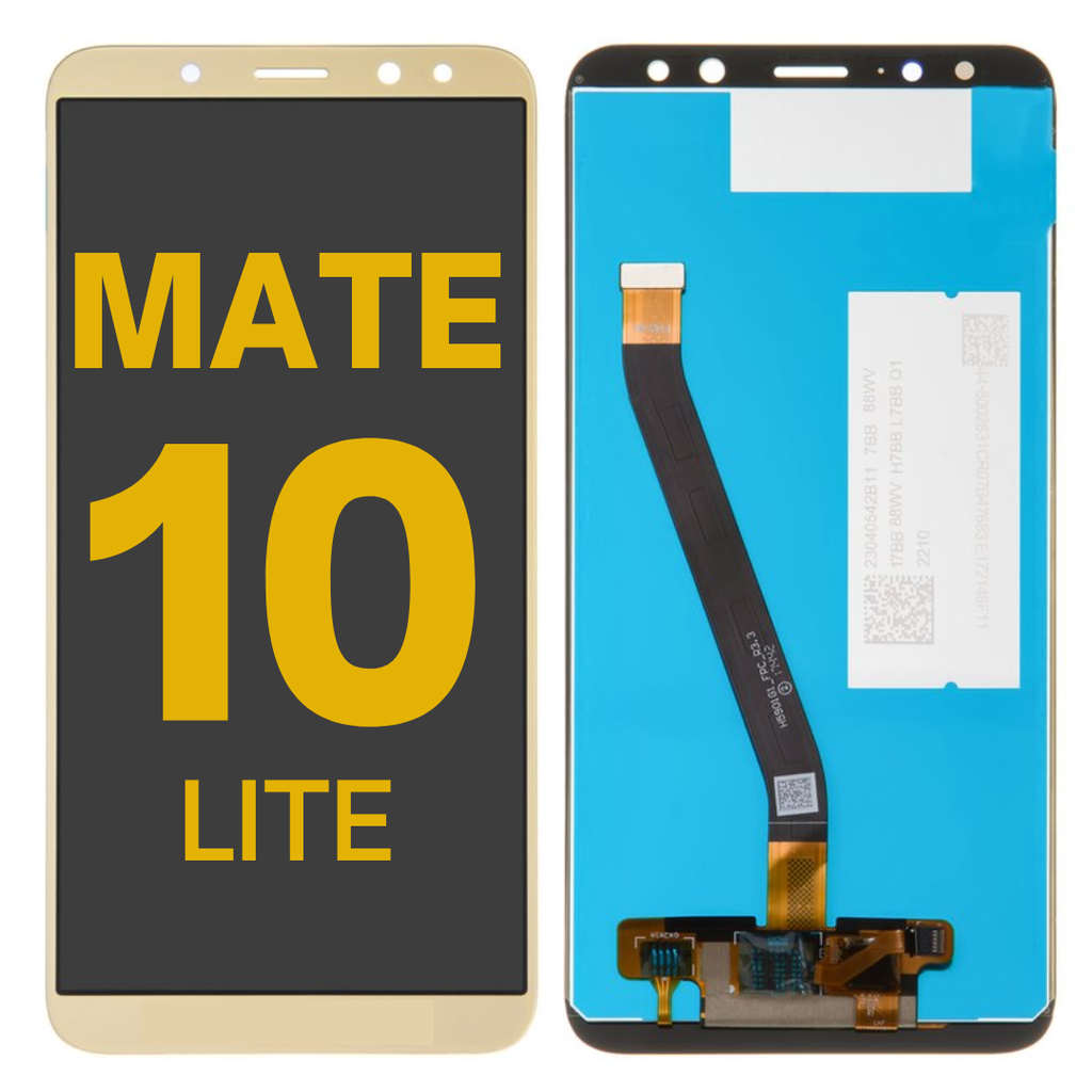 LCD ASSEMBLY WITHOUT FRAME COMPATIBLE FOR HUAWEI MATE 10 LITE PREMIUM GOLD COLOR