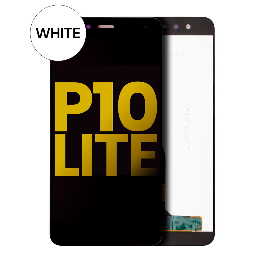 LCD ASSEMBLY WITHOUT FRAME COMPATIBLE FOR HUAWEI P 10 LITE PREMIUM WHITE COLOR