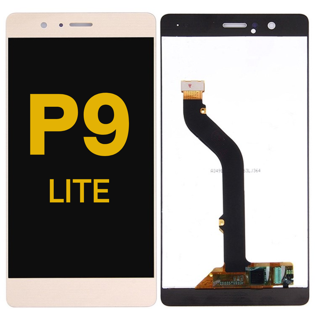 LCD ASSEMBLY WITHOUT FRAME COMPATIBLE FOR HUAWEI P 9 LITE PREMIUM GOLD COLOR