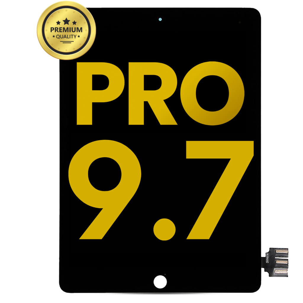 LCD ASSEMBLY WITH DIGITIZER COMPATIBLE FOR IPAD PRO 9.7'' A1673 A1674 A1675 PREMIUM BLACK COLOR