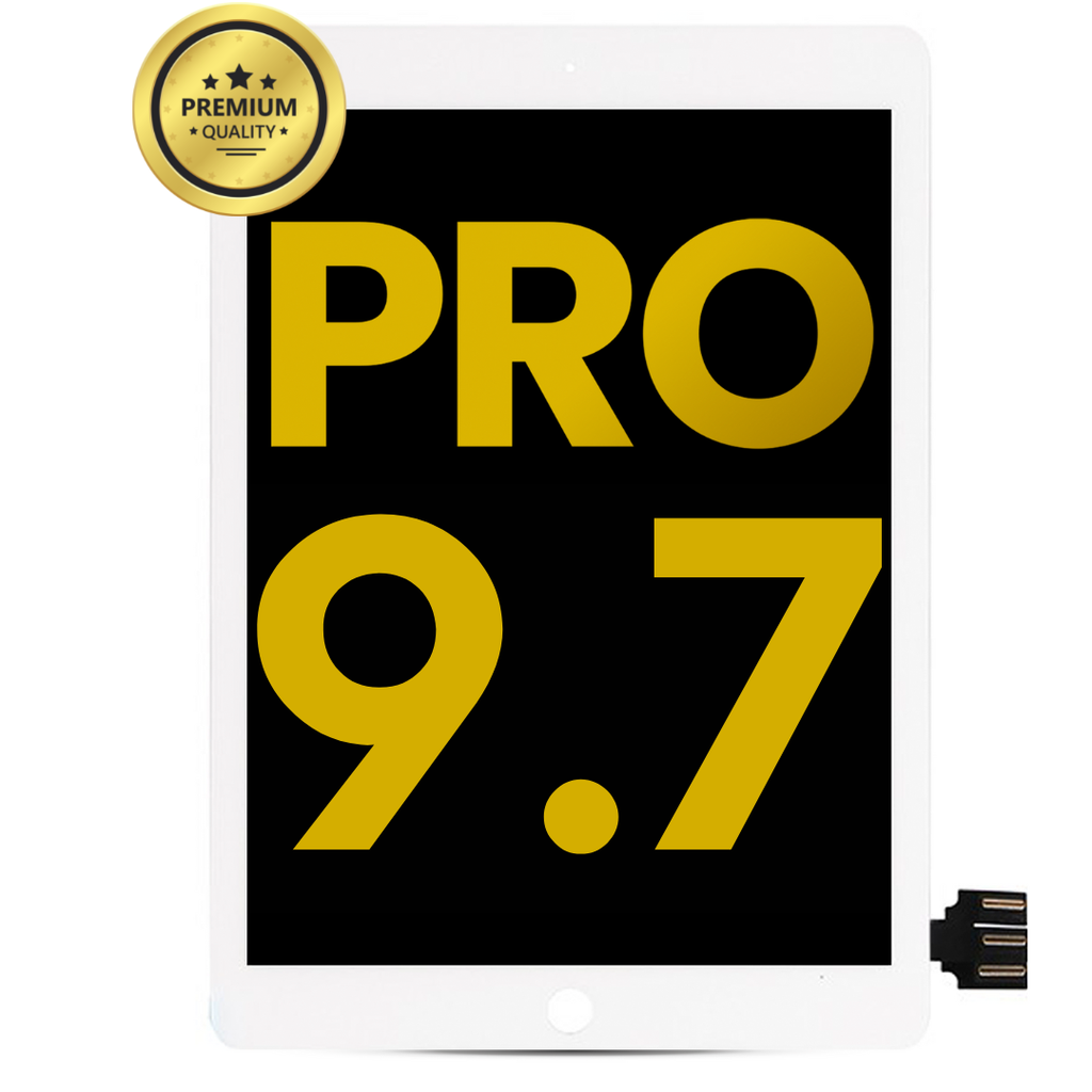 LCD ASSEMBLY WITH DIGITIZER COMPATIBLE FOR IPAD PRO 9.7'' A1673 A1674 A1675 PREMIUM WHITE COLOR