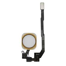 HOME BUTTON WITH FLEX COMPATIBLE FOR IPHONE 5S / SE 2016 GOLD PREMIUM