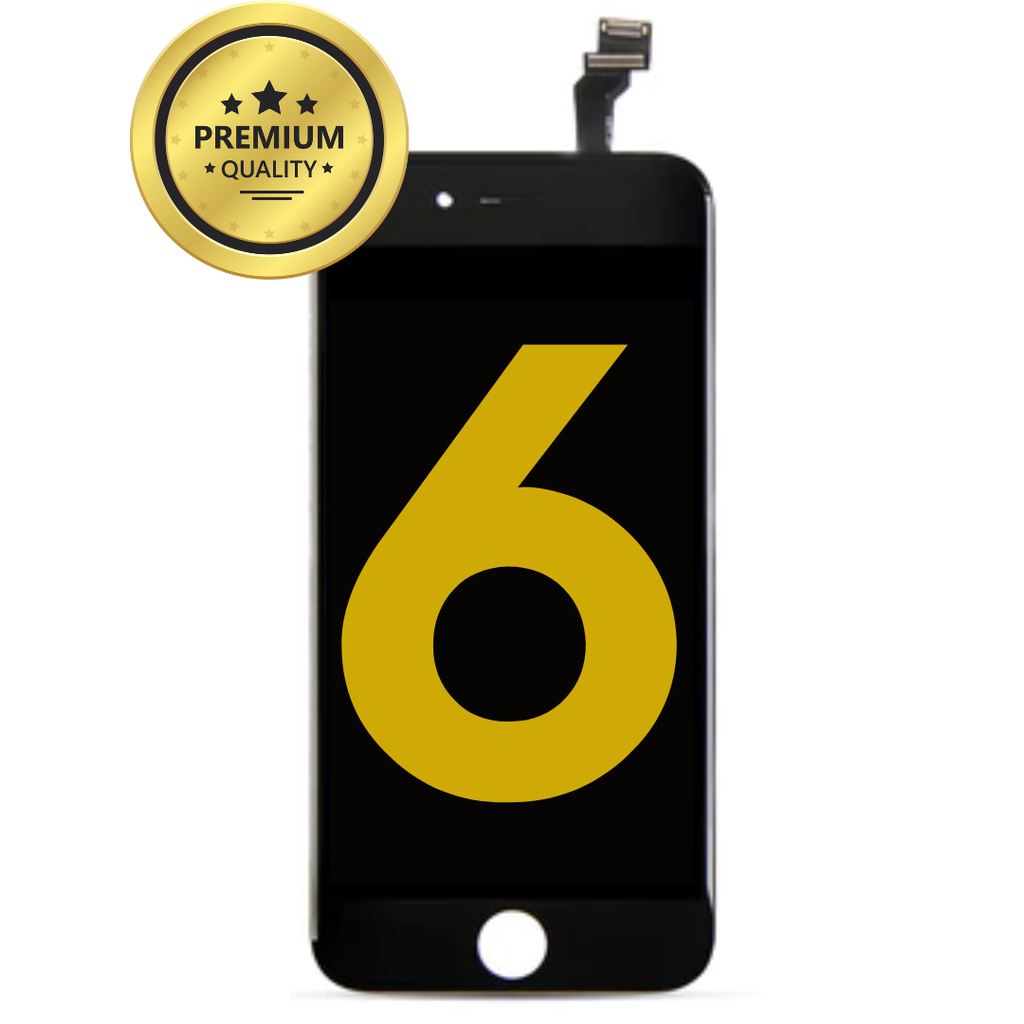 LCD ASSEMBLY COMPATIBLE FOR IPHONE 6 PREMIUM BLACK