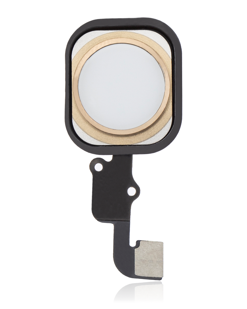 HOME BUTTON WITH FLEX COMPATIBLE FOR IPHONE 6S / 6S PLUS GOLD PREMIUM