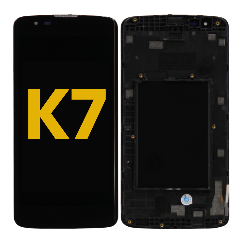 LCD ASSEMBLY WITHOUT FRAME COMPATIBLE FOR LG K7 2016 / TRIBUTE 5 / LS675 MS330 / AS330 K330 PREMIUM BLACK COLOR