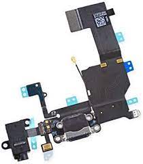 CHARGING PORT FLEX CABLE COMPATIBLE FOR IPHONE 5C BLACK COLOR (PREMIUM)