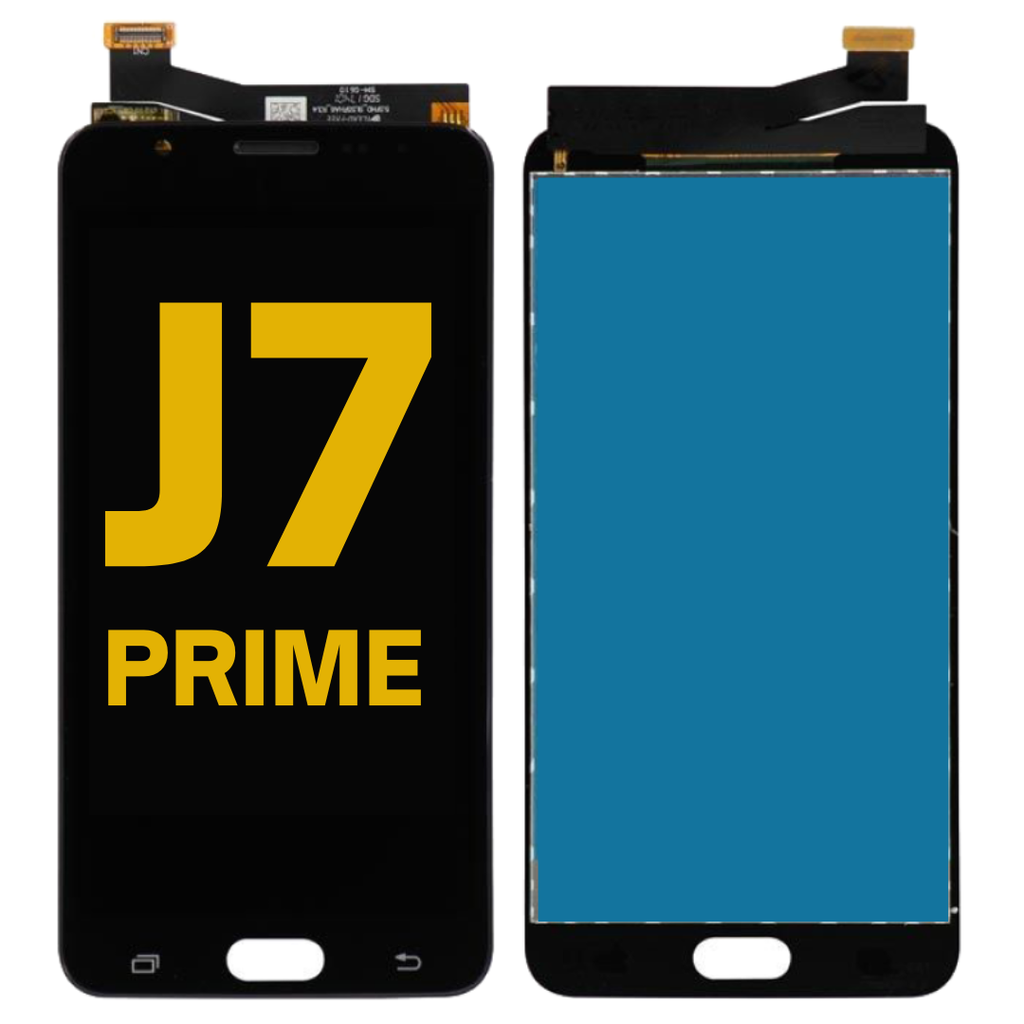LCD ASSEMBLY WITHOUT FRAME COMPATIBLE FOR SAMSUNG J7 PRIME 2016 / ON7 G610F G610M G610D (INTERNATIONAL VERSION) PREMIUM BLACK COLOR