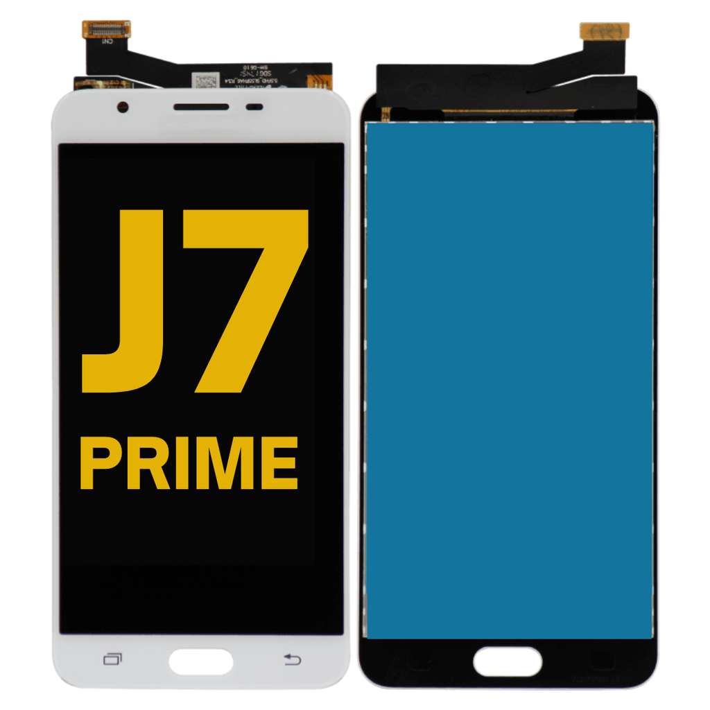 LCD ASSEMBLY WITHOUT FRAME COMPATIBLE FOR SAMSUNG J7 PRIME 2016 / ON7 G610F G610M G610D (INTERNATIONAL VERSION) PREMIUM WHITE COLOR