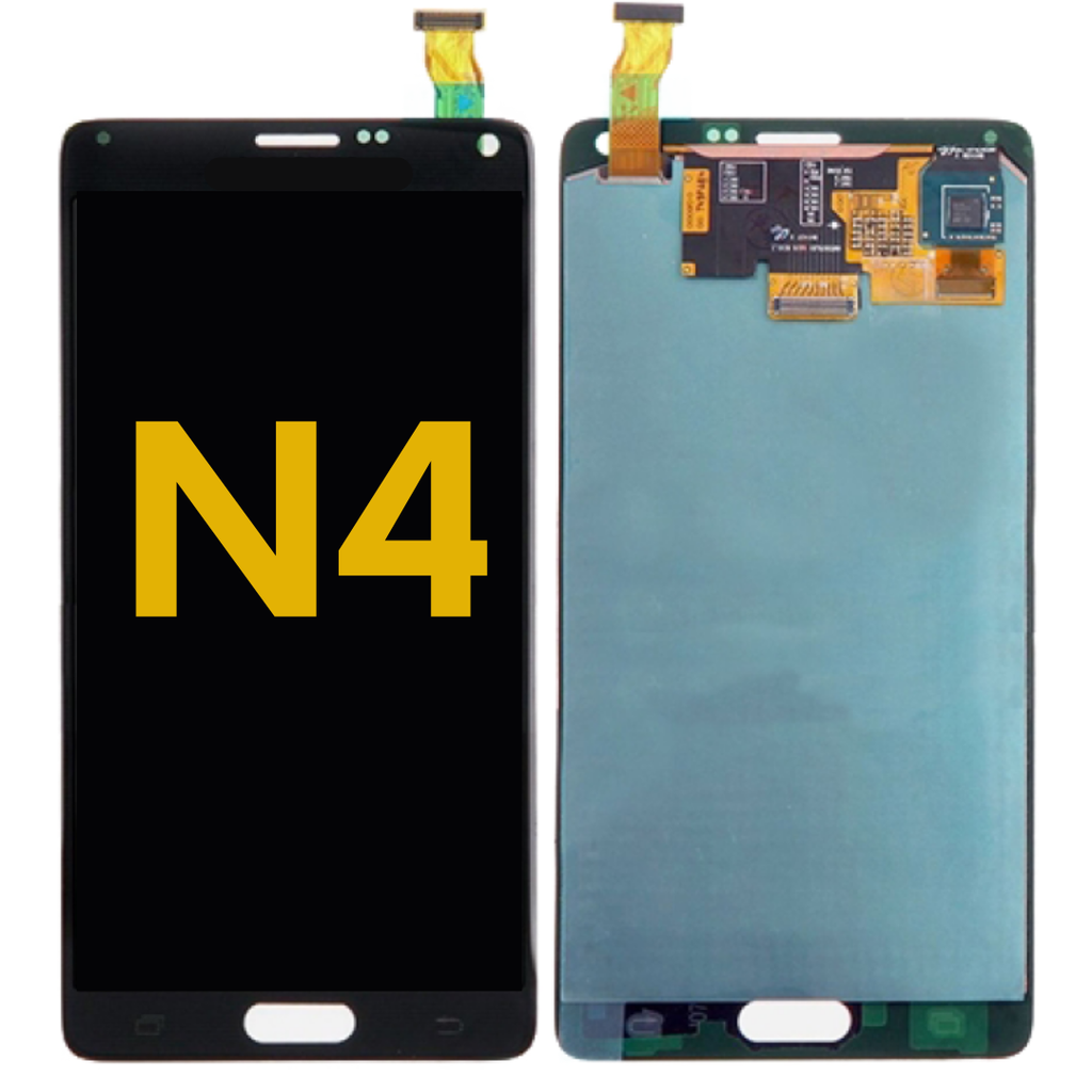 OLED LCD ASSEMBLY WITHOUT FRAME COMPATIBLE FOR SAMSUNG NOTE 4 N910 PREMIUM BLACK COLOR