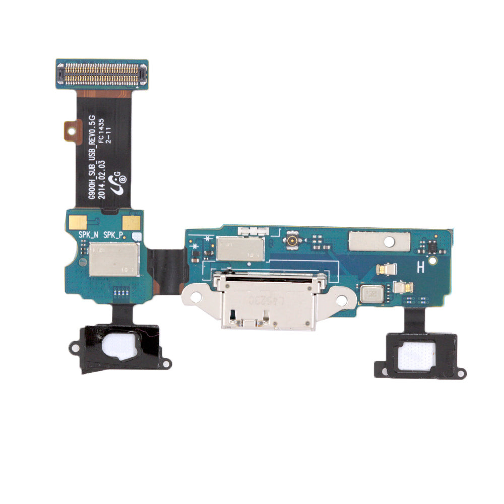 CHARGING PORT FLEX CABLE COMPATIBLE FOR SAMSUNG S5 G900H INTERNATIONAL VERSION PREMIUM