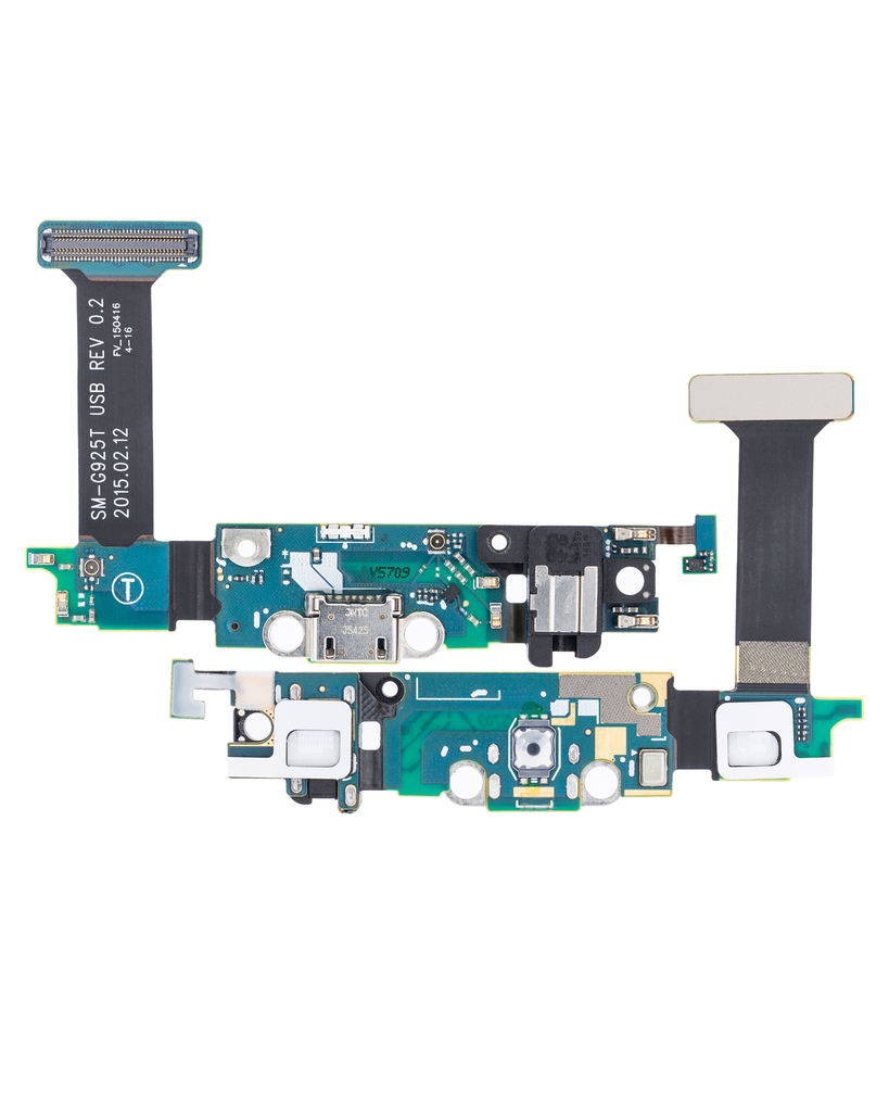 CHARGING PORT FLEX CABLE COMPATIBLE FOR SAMSUNG S6 EDGE G925T T-MOBILE (PREMIUM)