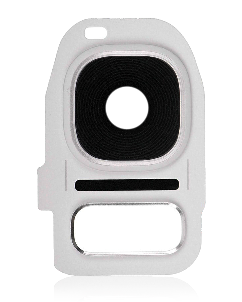 BACK CAMERA LENS COMPATIBLE FOR SAMSUNG S7 / S7 EDGE SILVER COLOR PREMIUM