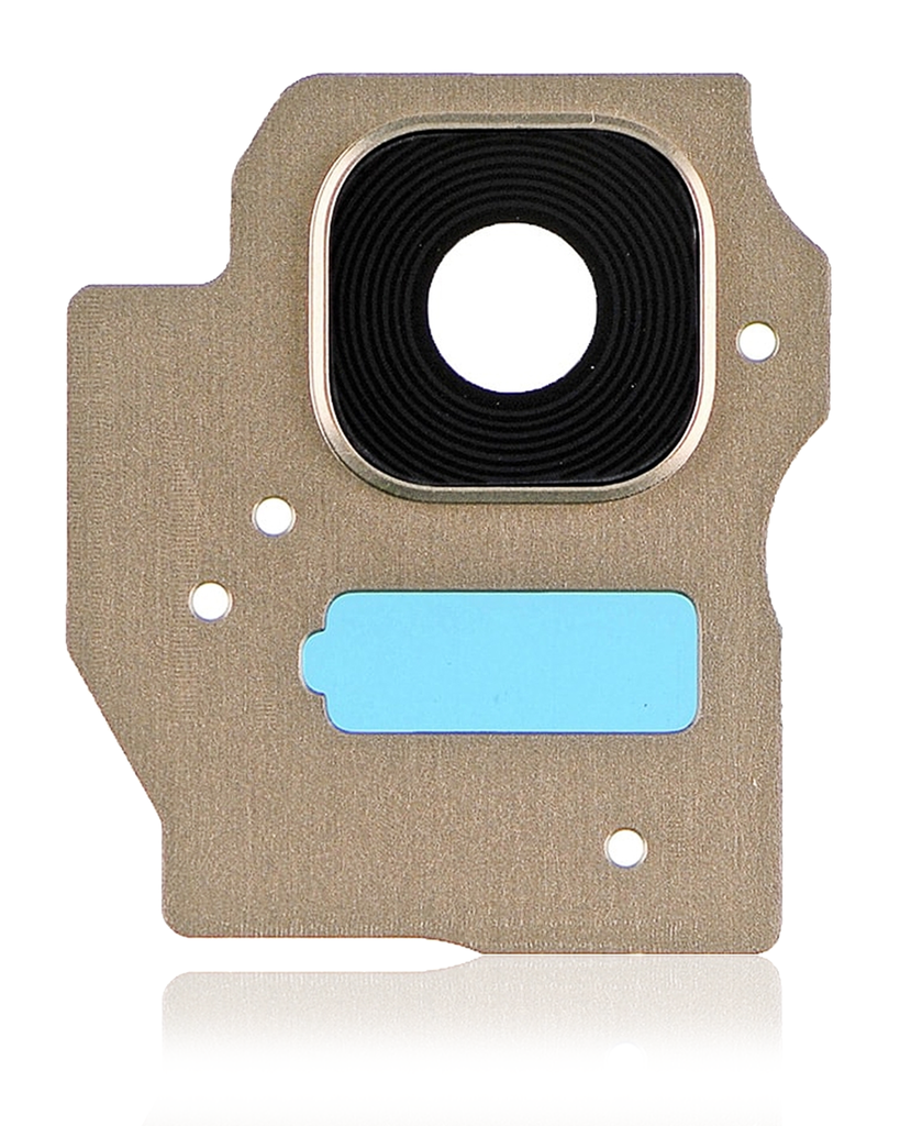 BACK CAMERA LENS WITH BEZEL RING COMPATIBLE FOR SAMSUNG S8 PLUS GOLD COLOR PREMIUM
