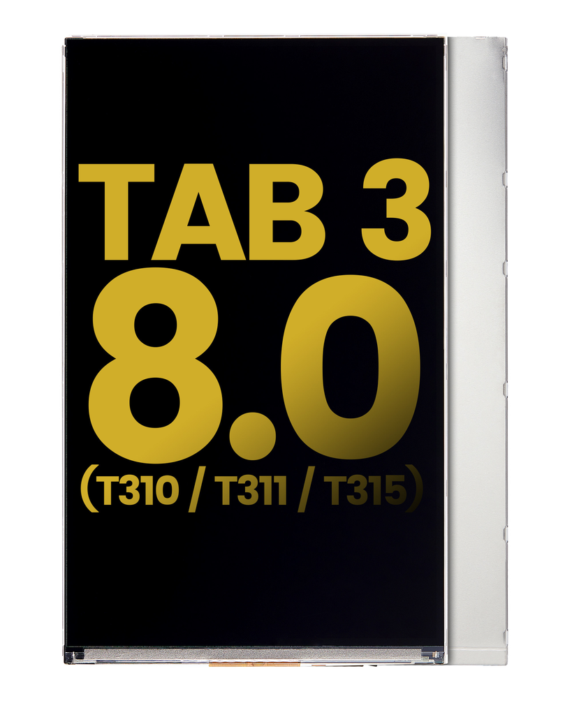 LCD ASSEMBLY (LCD ONLY) COMPATIBLE FOR SAMSUNG TAB 3 / TAB 4 / 8.0'' SM-T310 / T311 / T315 / T330 / T331 / T335 / T337 / PREMIUM BLACK COLOR