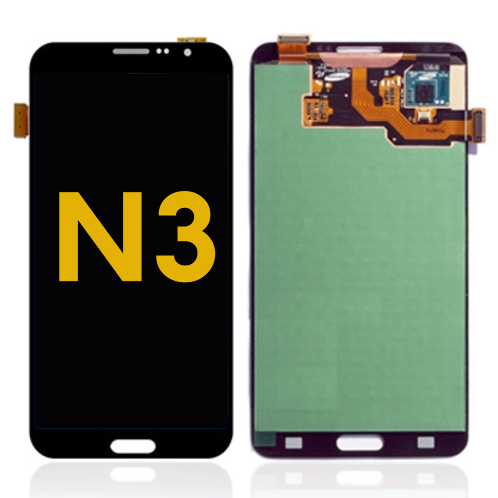 OLED LCD ASSEMBLY WITHOUT FRAME COMPATIBLE FOR SAMSUNG NOTE 3 N900A PREMIUM BLACK COLOR