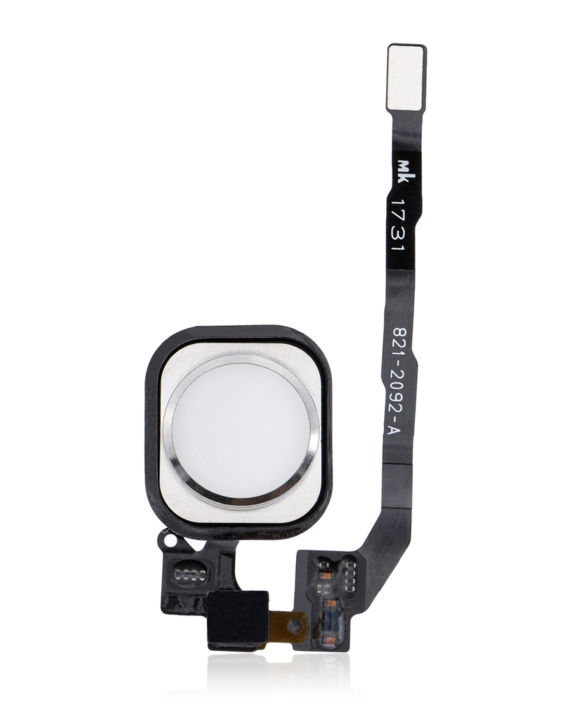 HOME BUTTON WITH FLEX COMPATIBLE FOR IPHONE 5S / SE 2016 WHITE PREMIUM