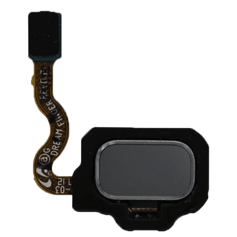 FINGERPRINT READER WITH FLEX CABLE COMPATIBLE FOR SAMSUNG S8 / S8 PLUS SILVER PREMIUM