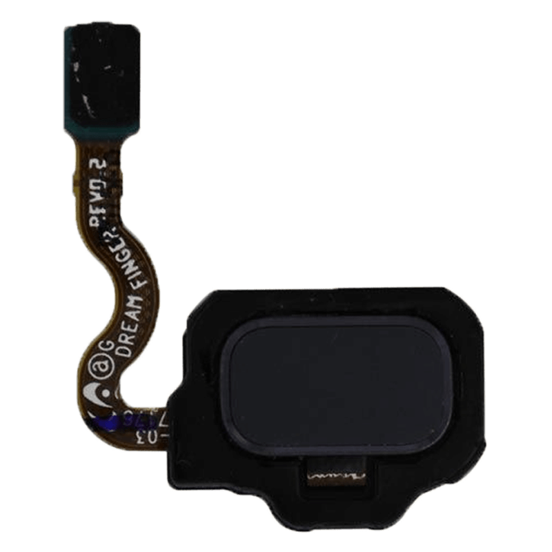 FINGERPRINT READER WITH FLEX CABLE COMPATIBLE FOR SAMSUNG S8 / S8 PLUS BLACK PREMIUM