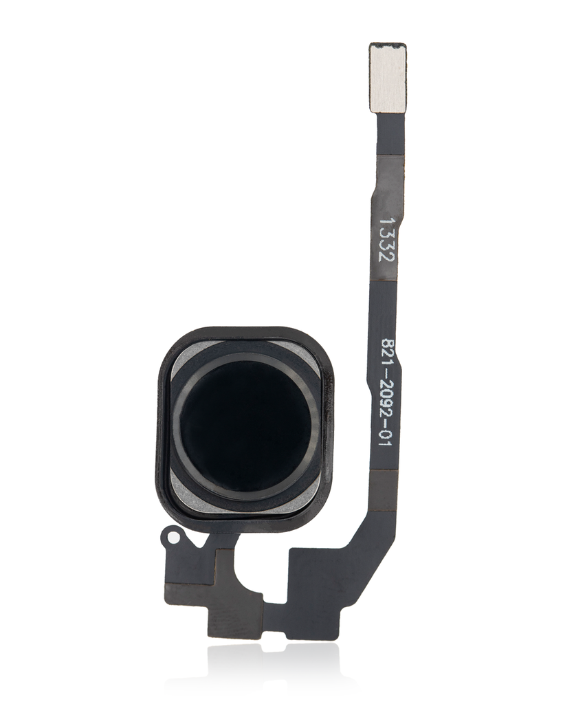 HOME BUTTON WITH FLEX COMPATIBLE FOR IPHONE 5S / SE 2016 BLACK PREMIUM