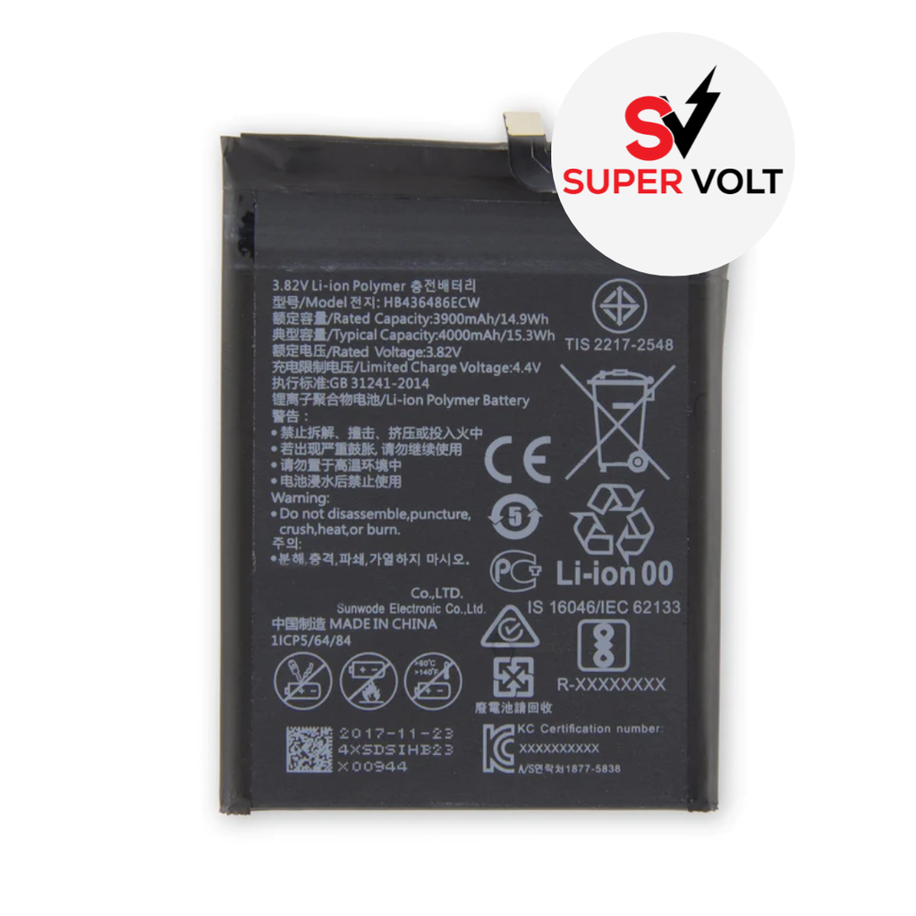 BATTERY REPLACEMENT COMPATIBLE FOR HUAWEI P 10 PLUS PREMIUM