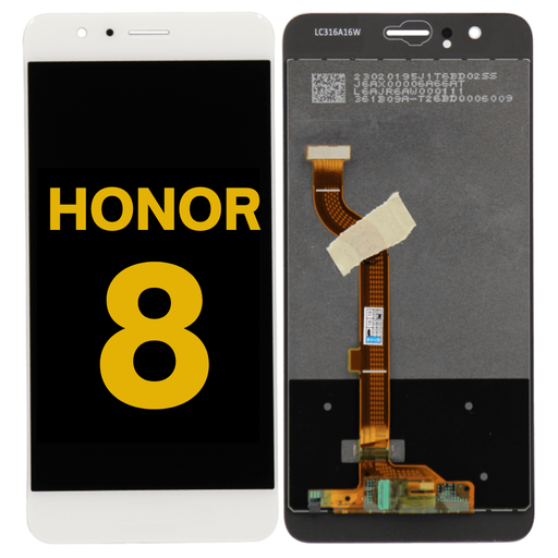[HONOR-8-LCD-W-PREMIUM] LCD ASSEMBLY WITHOUT FRAME COMPATIBLE FOR HUAWEI HONOR 8 PREMIUM WHITE COLOR