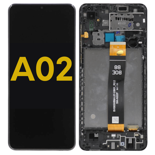 [A022-LCD-B-F-PREMIUM] LCD ASSEMBLY WITH FRAME COMPATIBLE FOR SAMSUNG A022 2020  A02 PREMIUM ALL COLORS