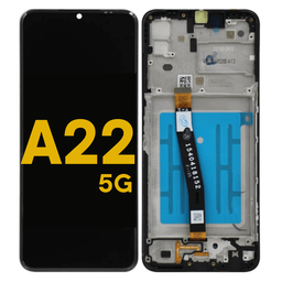[A22-LCD-B-F-5G-PREMIUM] OLED LCD ASSEMBLY WITH FRAME COMPATIBLE FOR A22 A226 5G 2021 PREMIUM ALL COLORS