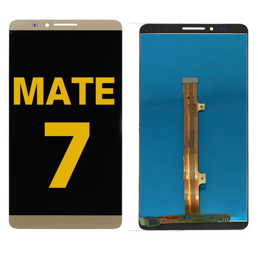 [MATE7-LCD-GOLD-PREMIUM] LCD ASSEMBLY WITHOUT FRAME COMPATIBLE FOR HUAWEI MATE 7 PREMIUM GOLD COLOR
