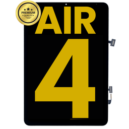[IPADAIR4-LCD-B-COMPLETE-PREMIUM] LCD ASSEMBLY WITH DIGITIZER COMPLETE COMPATIBLE FOR IPAD AIR 5 / AIR 4 2020 10.9' WIFI & CELLULAR VERSION A2316 A2324 A 2324 A2325 A2072 PREMIUM BLACK COLOR