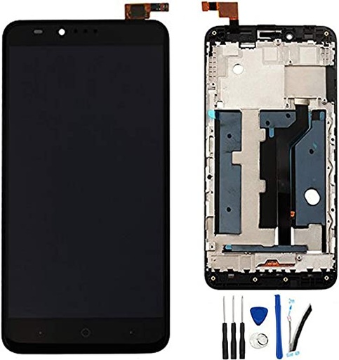 [Z981-LCD-B-F-PREMIUM] LCD ASSEMBLY WITH FRAME COMPATIBLE FOR ZTE Z981 PREMIUM BLACK COLOR