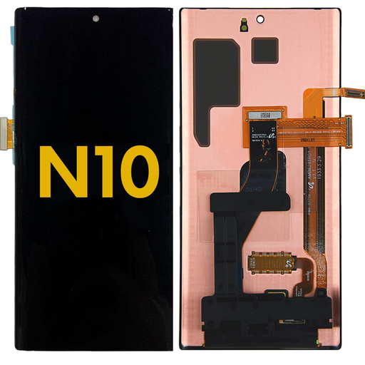 [N10-LCD-B-PREMIUM] OLED LCD ASSEMBLY WITHOUT FRAME COMPATIBLE FOR SAMSUNG NOTE 10 N970 PREMIUM BLACK COLOR