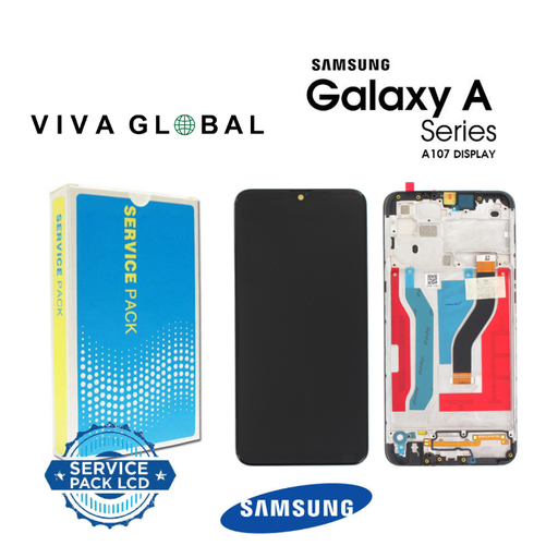 [A10S-LCD-B-F-SAMSUNG] SAMSUNG ORIGINAL SERVICE PACK LCD SM-A107 (A10S 2019) GH81-17482A GH81-20306A ALL COLORS