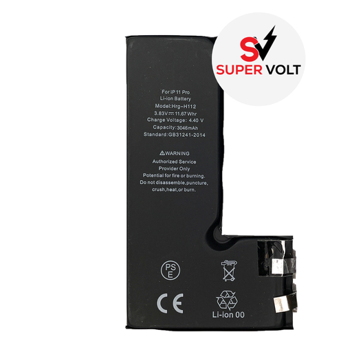 [IP11PRO-BAT-SUPERVOLT] SUPERVOLT BATTERY COMPATIBLE FOR  IPHONE 11 PRO PREMIUM