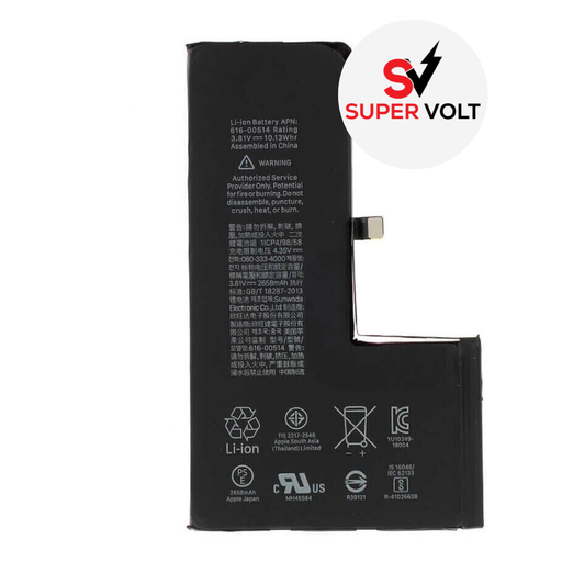 [IPXSMAX-BAT-SUPERVOLT] SUPERVOLT BATTERY COMPATIBLE FOR IPHONE XS MAX PREMIUM
