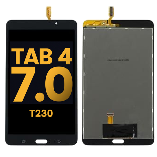 [T230-LCD-B-COMPLETE-PREMIUM] LCD ASSEMBLY (COMPLETE) COMPATIBLE FOR SAMSUNG TAB4 7.0" T230 PREMIUM BLACK COLOR