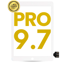 [IPADPRO-9.7-TOUCH-W] DIGITIZER COMPATIBLE FOR IPAD PRO 9.7'' / A1673 / A1674 / A1675 WHITE PREMIUM