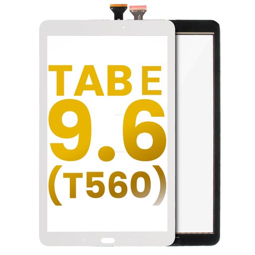 [T560-TOUCH-W] DIGITIZER COMPATIBLE FOR SAMSUNG TAB E 9.6'' WIFI VERSION / T560 / T561 WHITE PREMIUM