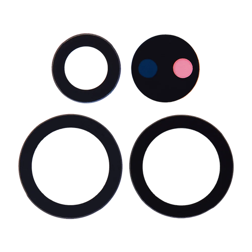 [S22ULTRA-BACKLENS-GLASS] BACK CAMERA LENS GLASS ONLY WITH ADHESIVE COMPATIBLE FOR SAMSUNG S22 ULTRA PREMIUM