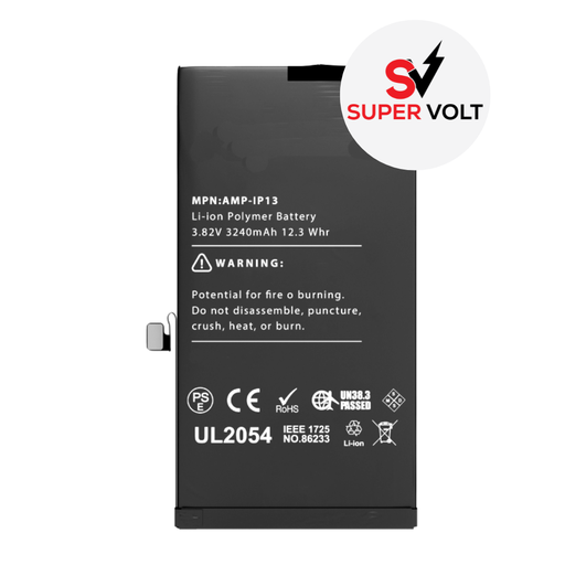 [IP13-BAT] SUPERVOLT BATTERY COMPATIBLE FOR  IPHONE 13 PREMIUM