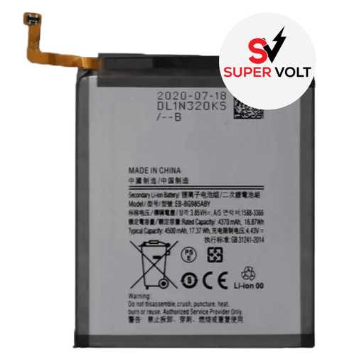[S20FE-BAT-SUPERVOLT] SUPERVOLT BATTERY COMPATIBLE FOR SAMSUNG S20FE PREMIUM