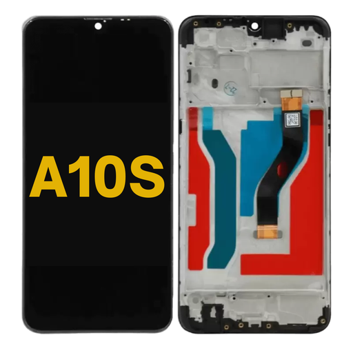 [A10S-LCD-B-F-PREMIUM] LCD ASSEMBLY WITH FRAME COMPATIBLE FOR A10S A107 2019 ALL COLORS PREMIUM