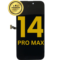 [IP14PROMAX-LCD-B-OEM] LCD ASSEMBLY OLED COMPATIBLE FOR IPHONE 14 PROMAX PREMIUM