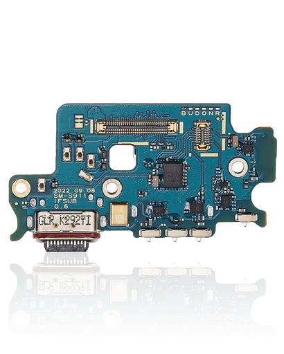 [S23-CP-S911U-PREMIUM] CHARGING PORT BOARD WITH SIM CARD READER COMPATIBLE FOR SAMSUNG S23 5G S911U NORTH AMERICAN VERSION PREMIUM