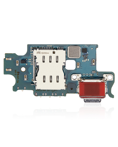 [S23P-CP-S916U-PREMIUM] CHARGING PORT BOARD WITH SIM CARD READER COMPATIBLE FOR SAMSUNG S23 PLUS 5H S916U NORTH AMERICAN VERSION PREMIUM