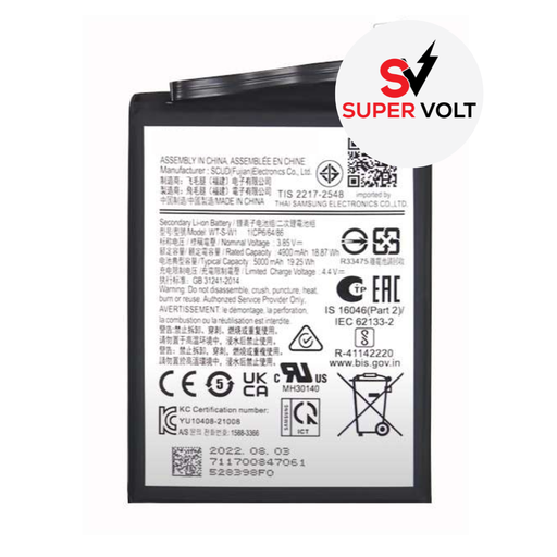 [A04E-BAT-SUPERVOLT] SUPERVOLT BATTERY COMPATIBLE FOR SAMSUNG A04 A045 2022 / A04E A042 2022 / A14 A145 2023 / A14 5G A146U A146P A146V A146W 2023 PREMIUM